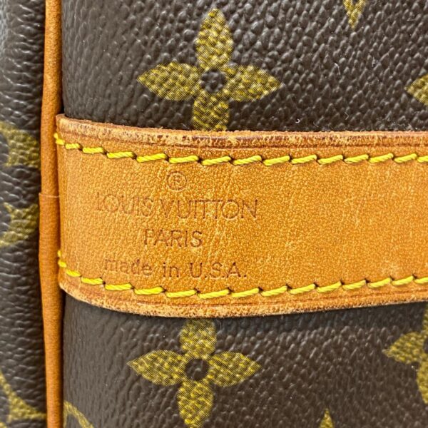 1240001052515 5 Louis Vuitton Keepall Bandouliere 55 Monogram Bag Brown