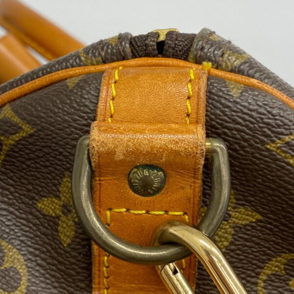 1240001052515 9 Louis Vuitton Keepall Bandouliere 55 Monogram Bag Brown