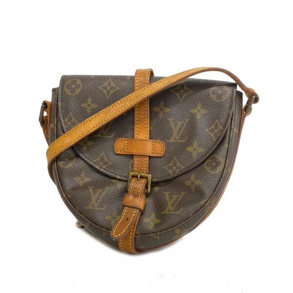 1240001052536 1 Louis Vuitton Chanti PM Monogram Shoulder Bag Brown