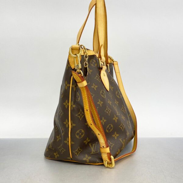 1240001052555 2 Louis Vuitton Palermo PM Monogram 2way Bag Brown