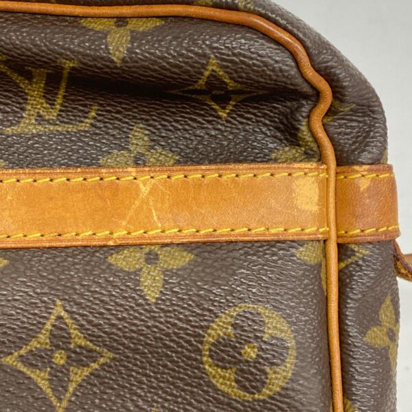 1240001052558 14 Louis Vuitton Compiègne 28 Monogram Clutch Bag Brown