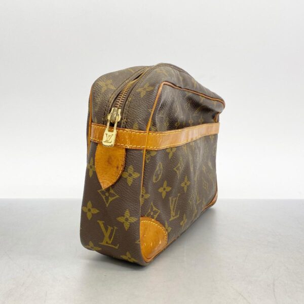 1240001052558 2 Louis Vuitton Compiègne 28 Monogram Clutch Bag Brown