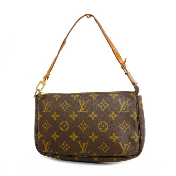 1240001052560 1 Louis Vuitton Pochette Accessory Monogram Pouch Brown