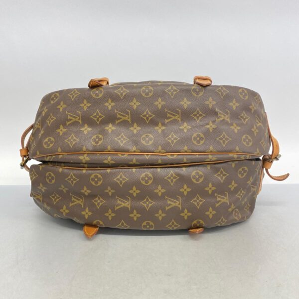 1240001052570 3 1 Louis Vuitton Saumur 43 Monogram Shoulder Bag Brown