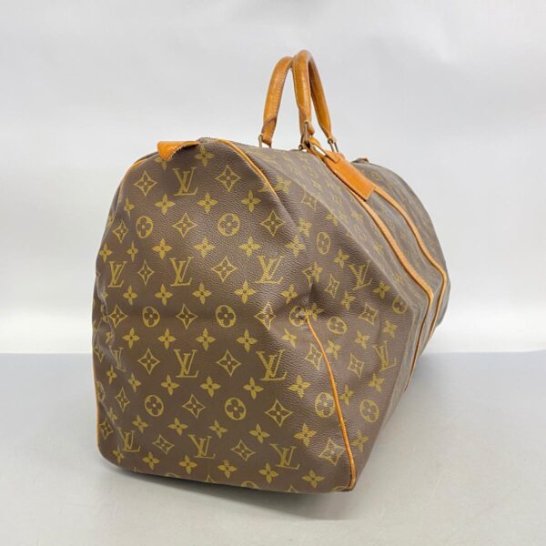 1240001052571 2 1 Louis Vuitton Keepall 60 Monogram Bag Brown