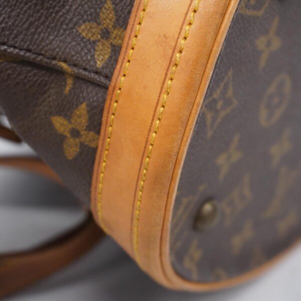 1240001052595 10 Louis Vuitton Bucket PM Monogram Tote Bag Brown