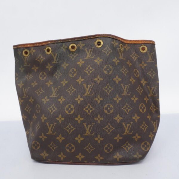 1240001052596 18 Louis Vuitton Petit Noe Monogram Shoulder Bag Brown