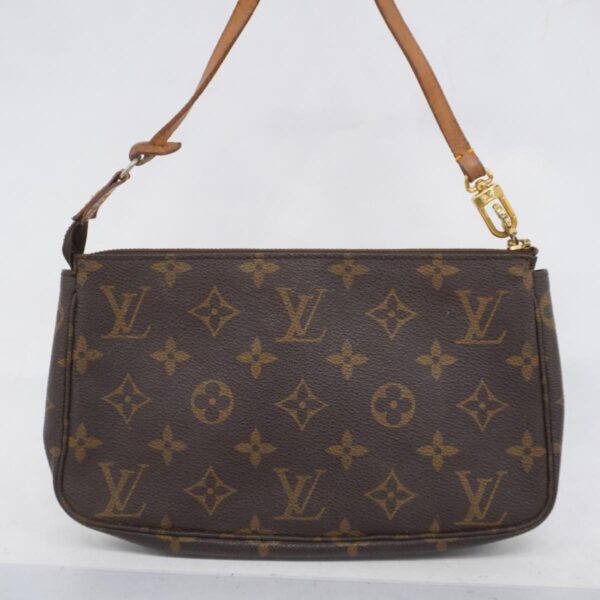 1240001052597 15 Louis Vuitton Pochette Accessory Monogram Pouch Brown