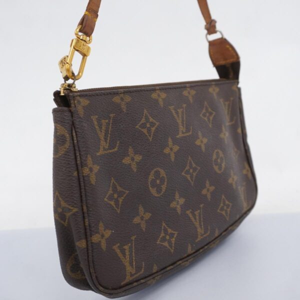 1240001052597 2 Louis Vuitton Pochette Accessory Monogram Pouch Brown