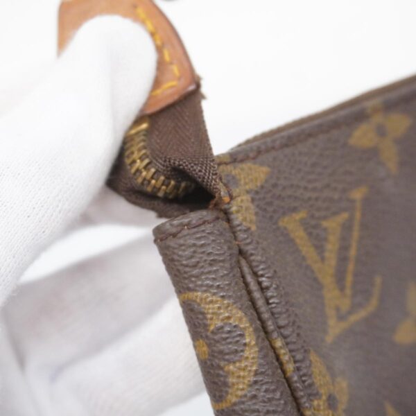 1240001052597 8 Louis Vuitton Pochette Accessory Monogram Pouch Brown