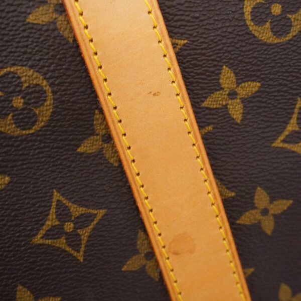 1240001052599 12 Louis Vuitton Keepall Bandouliere 60 Monogram Bag Brown