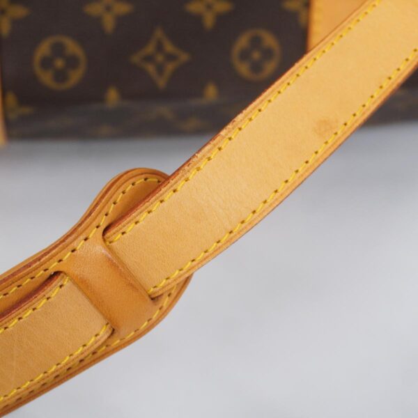 1240001052599 9 Louis Vuitton Keepall Bandouliere 60 Monogram Bag Brown