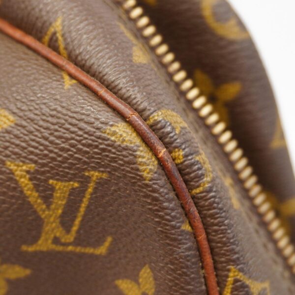 1240001052603 11 Louis Vuitton Alize Anne Poche Monogram Bag Brown