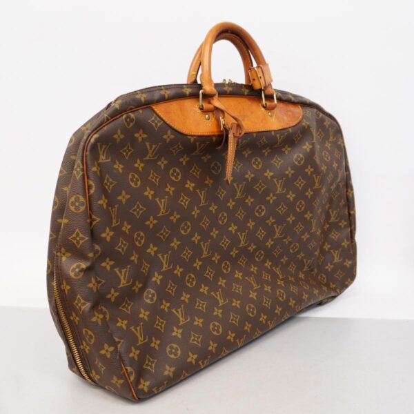 1240001052603 2 Louis Vuitton Alize Anne Poche Monogram Bag Brown