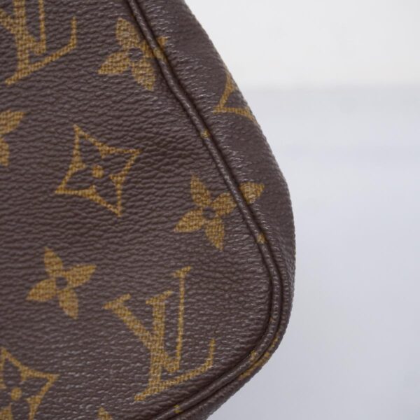 1240001052610 10 Louis Vuitton Pochette Accessory Monogram Pouch Brown