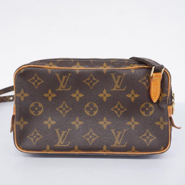 1240001052612 13 Louis Vuitton Pochette Marly Bandouliere Monogram Shoulder Bag Brown