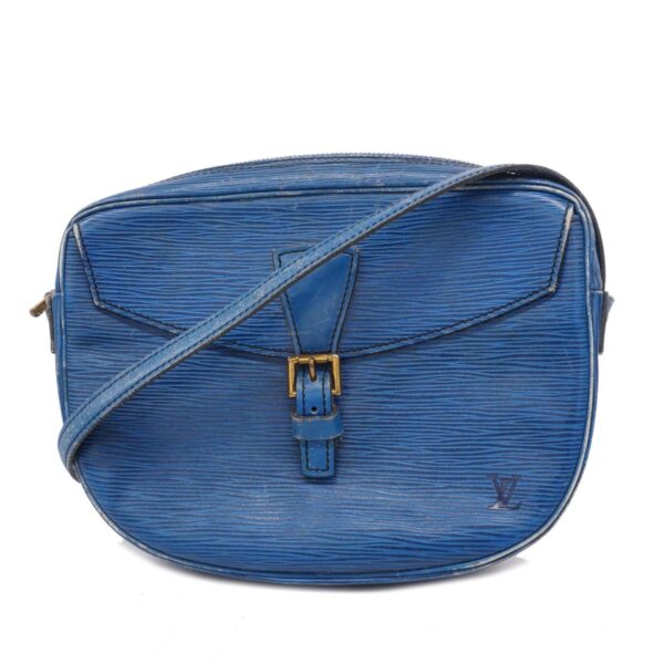 1240001052615 1 Louis Vuitton Genefeuille Epi Shoulder Bag Toledo Blue