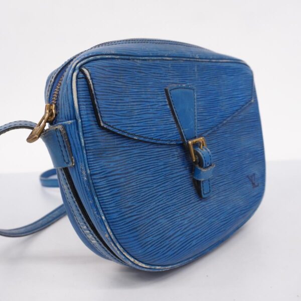 1240001052615 2 Louis Vuitton Genefeuille Epi Shoulder Bag Toledo Blue