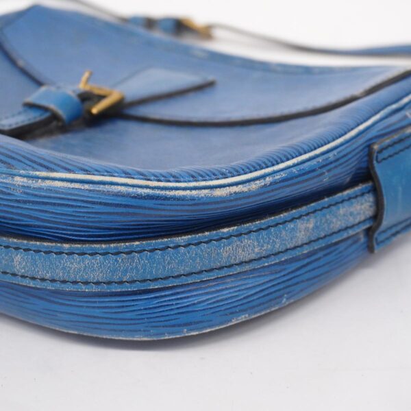 1240001052615 8 Louis Vuitton Genefeuille Epi Shoulder Bag Toledo Blue