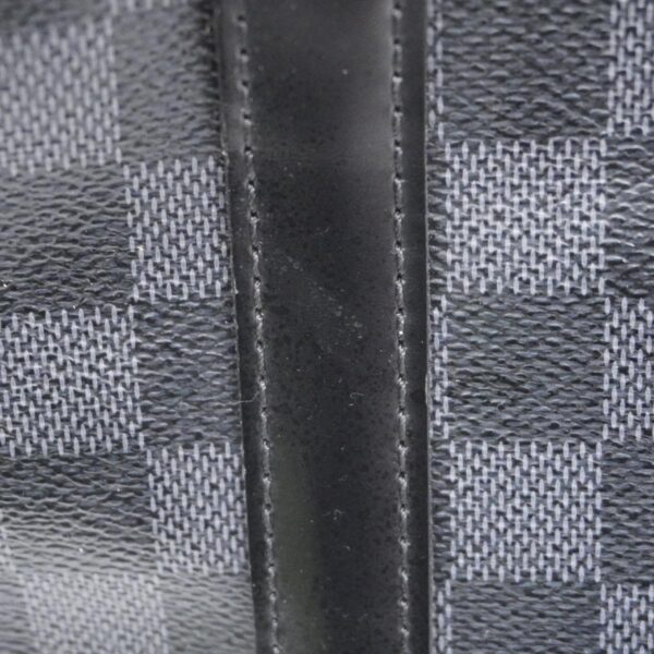 1240001052621 15 Louis Vuitton Tadao PM NM Damier Graphite 2way Bag Black