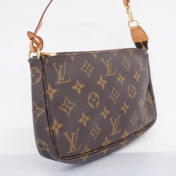 1240001052622 2 Louis Vuitton Pochette Accessory Monogram Pouch Brown