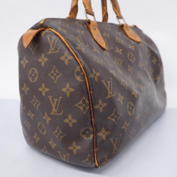 1240001052623 2 Louis Vuitton Speedy 30 Monogram Handbag Brown