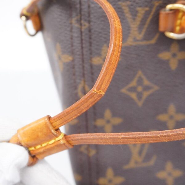 1240001052634 16 Louis Vuitton Neverfull PM Monogram Tote Bag Brown