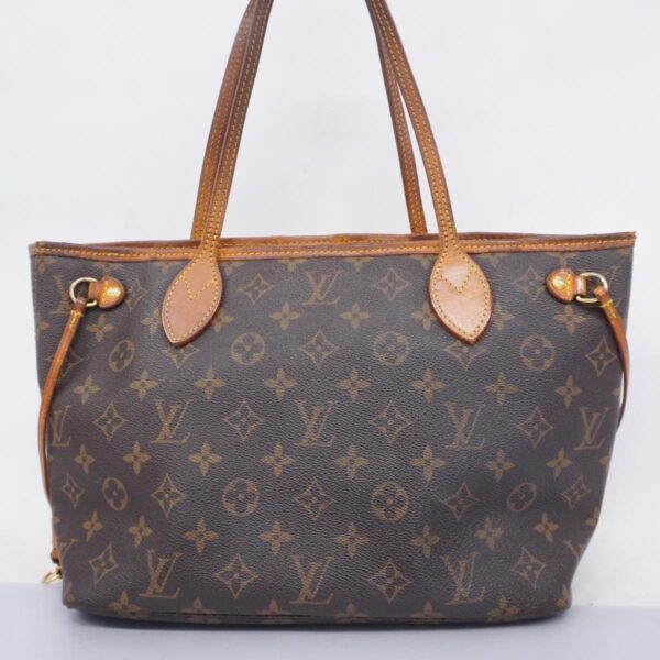 1240001052634 18 Louis Vuitton Neverfull PM Monogram Tote Bag Brown