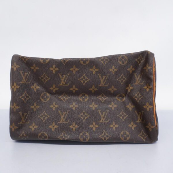 1240001052637 3 Louis Vuitton Speedy 30 Monogram Handbag Brown