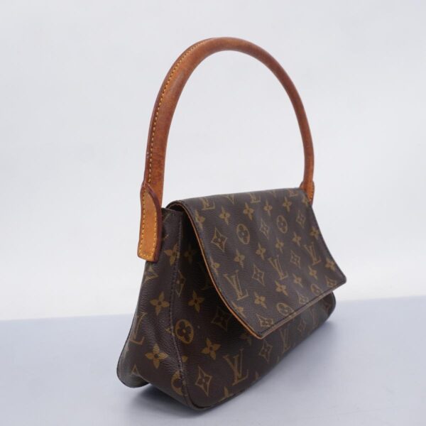 1240001052638 2 Louis Vuitton Mini Looping Monogram Shoulder Bag Brown