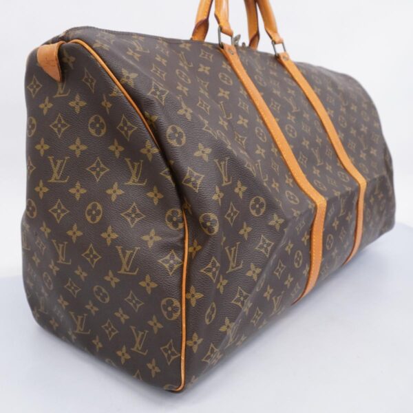 1240001052641 2 Louis Vuitton Keepall 60 Monogram Bag Brown