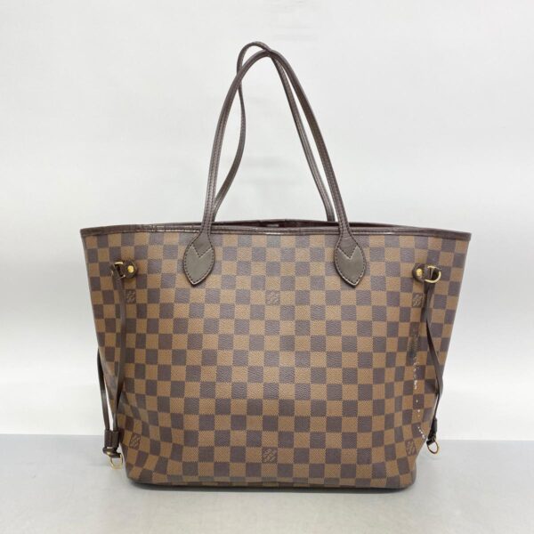 1240001052656 13 Louis Vuitton Neverfull MM Damier Tote Bag Ebene