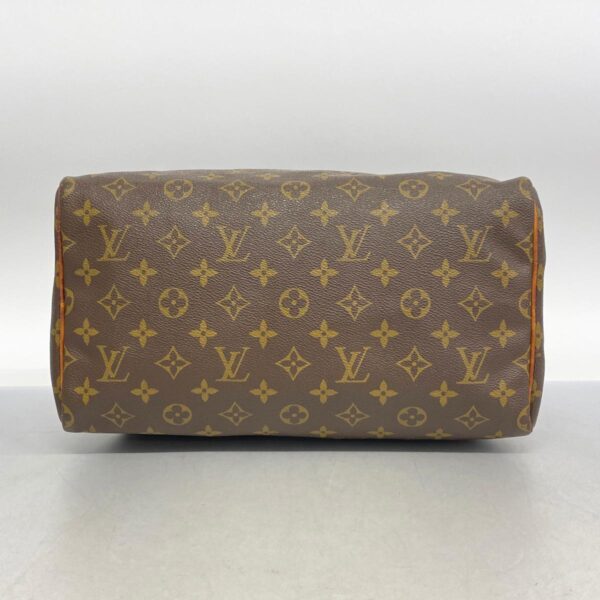 1240001052658 3 Louis Vuitton Speedy 30 Monogram Handbag Brown