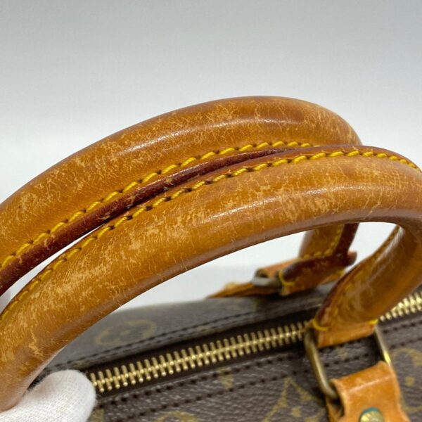 1240001052658 7 Louis Vuitton Speedy 30 Monogram Handbag Brown