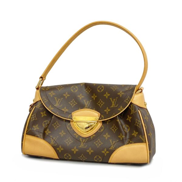 1240001052659 1 Louis Vuitton Beverly MM Monogram Shoulder Bag Brown