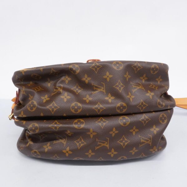 1240001052662 3 Louis Vuitton Saumur 35 Monogram Shoulder Bag Brown