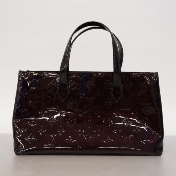 1240001052679 10 Louis Vuitton Wilshire PM Vernis Handbag Amarant