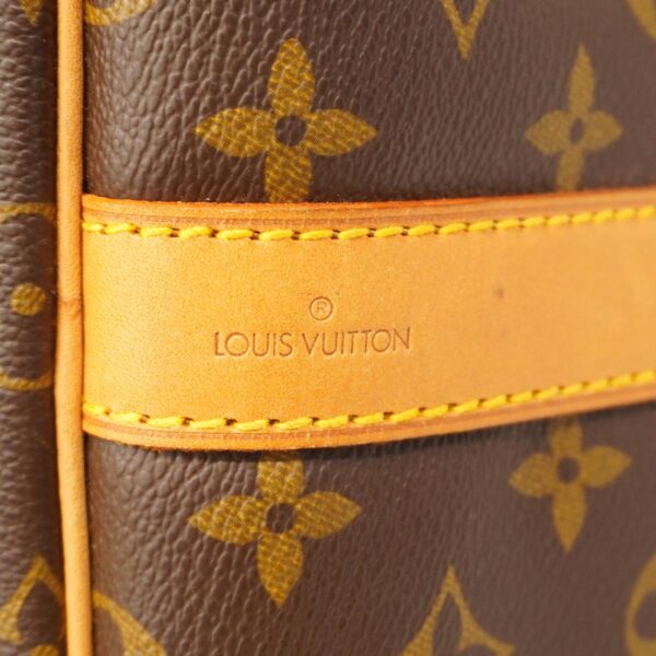 1240001052681 5 Louis Vuitton Keepall Bandouliere 55 Monogram Bag Brown