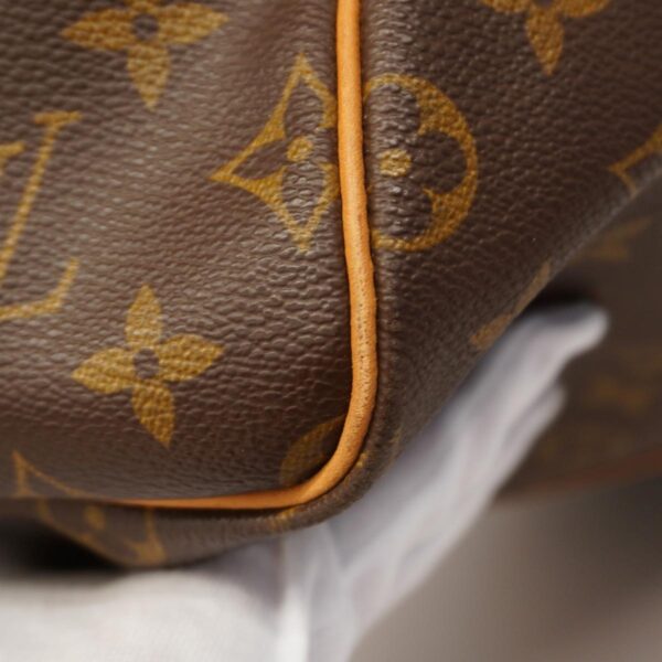 1240001052681 6 Louis Vuitton Keepall Bandouliere 55 Monogram Bag Brown