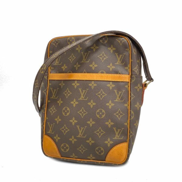 1240001052686 1 Louis Vuitton Daneuve GM Monogram Shoulder Bag Brown