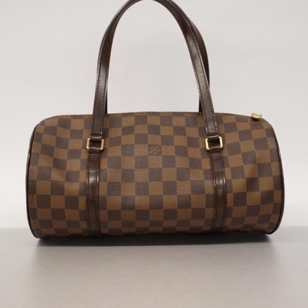 1240001052696 11 Louis Vuitton Papillon 30 Damier Handbag Ebene