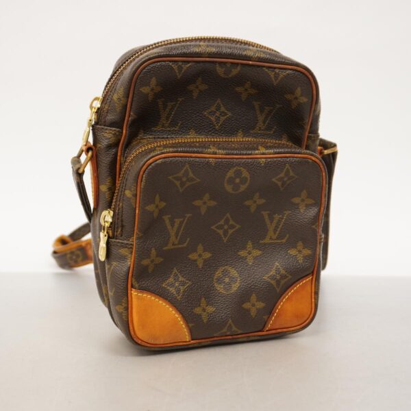 1240001052709 2 Louis Vuitton Amazon Monogram Shoulder Bag Brown