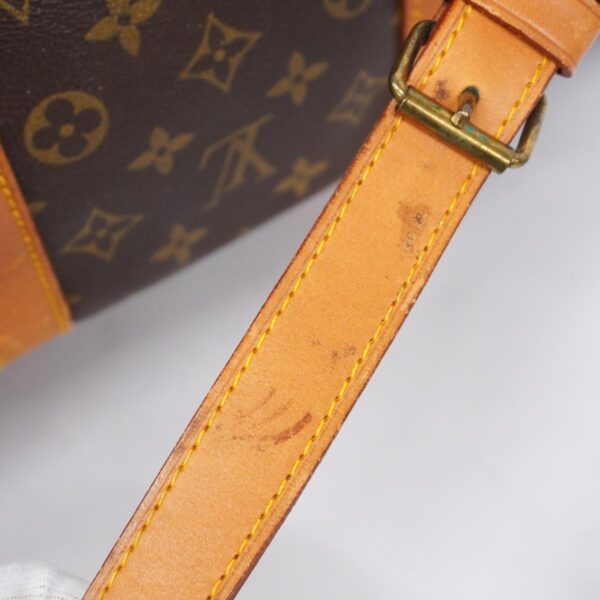 1240001052712 9 Louis Vuitton Keepall Bandouliere 55 Monogram Bag Brown