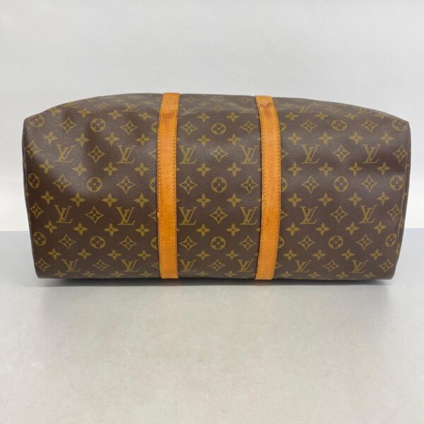 1240001052731 3 Louis Vuitton Keepall 50 Monogram Bag Brown