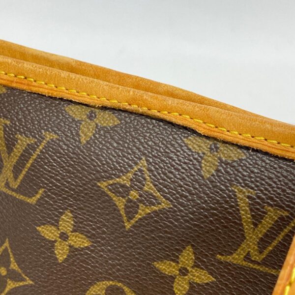 1240001052734 10 Louis Vuitton Neverfull MM Monogram Tote Bag Brown