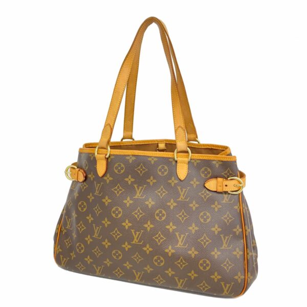 1240001052735 1 Louis Vuitton Batignolles Horizontal Monogram Tote Bag Brown