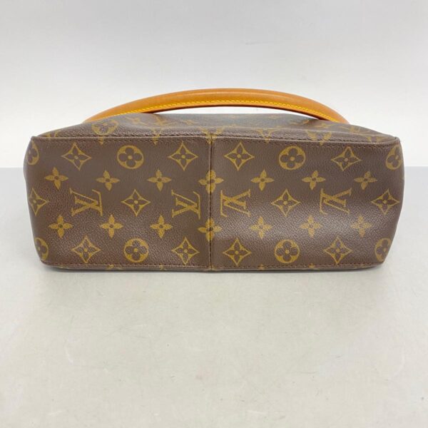 1240001052736 3 1 Louis Vuitton Looping GM Monogram Shoulder Bag Brown