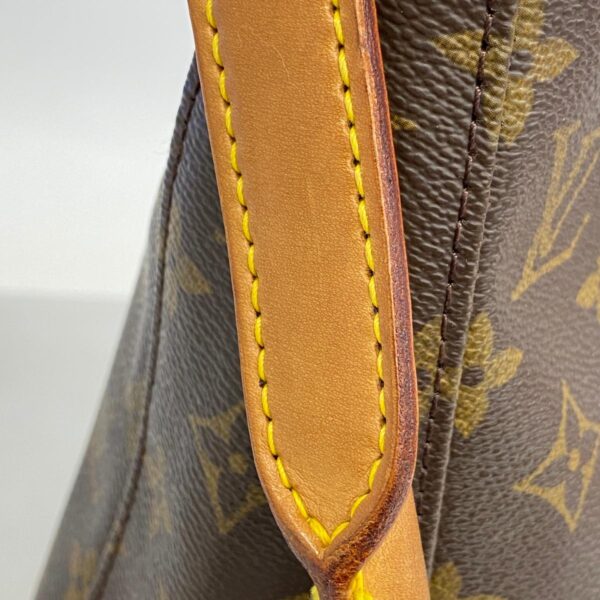 1240001052736 6 1 Louis Vuitton Looping GM Monogram Shoulder Bag Brown