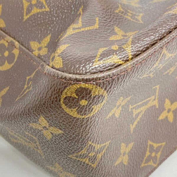 1240001052736 9 1 Louis Vuitton Looping GM Monogram Shoulder Bag Brown