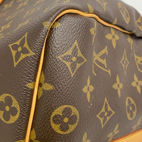 1240001052741 6 Louis Vuitton Keepall Bandouliere 50 Monogram Bag Brown